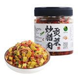 田野故事 贡菜炒腊肉210g 香辣下饭菜咸菜湖南特色即食油润裹脆爽扒光三碗