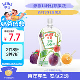亨氏 (Heinz) 超金苹果西梅泥78g (婴儿辅食 果汁泥 初期-36个月适用)