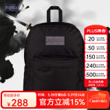 JANSPORT杰斯伯书包轻便双肩包男女26L旅行包简约背包电脑包学生校园 4QUEGP0 黑武士-隔层+侧袋-25年
