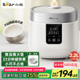 小熊（Bear）电饭煲 2~3人小型电饭锅 多功能微压快煮陶瓷油内胆 可预约小容量电饭煲2.2升 DFB-D20H2