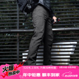 龙牙二代逆锋战术软壳裤抓绒裤男士摇粒绒抓绒裤户外防风保暖裤官方 谍影灰 38 185/98B高188重190-205