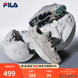 FILA斐乐女鞋跑步鞋情侣同款老爹鞋MARS火星鞋男鞋休闲运动鞋 【女款】奶白/木薯粉-GT 39