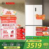 博世（BOSCH）【冰立方】497升十字对开四门超薄微平嵌入式冰箱 国家补贴20%冰箱 净味变温一级能效K1EC49208C