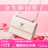 啄木鸟（TUCANO）包包女款2025年牛皮单肩包时尚链条斜挎小方女包实用母亲节礼物