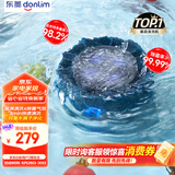 东菱（Donlim）转转果蔬清洗机家用食材净化洗菜除菌神器去除农残 无线便携  DL-1326静谧蓝