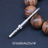 JY801十字电批头强磁加硬电批咀电动螺丝刀头S2钢电动起子头5MM柄 5*60*4.0*25*1#