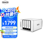 铁威马（TERRA MASTER）F4-423（8G）4盘位NAS网络存储服务器（intel四核、8G内存）
