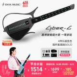 enya恩雅赛博吉他自动挡无弦吉他伴奏弹唱智能电吉他CyberG拨片款黑色