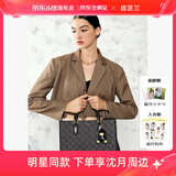 纽芝兰（NUCELLE）黑色鸭子托特包包2025新款大容量单肩包上班通勤手提大包生日礼物