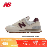 NEW BALANCE休闲鞋女鞋复古舒适夏季透气轻便百搭运动鞋574系列WL574RCF 36
