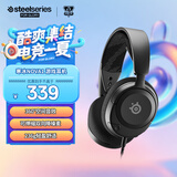 赛睿（SteelSeries）寒冰Nova1有线3.5mm游戏电竞头戴式耳机 AI降噪麦克风FPS7.1环绕声LOL吃鸡CS 适配三角洲行动 高考