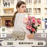 VANESSA HOGAN VH女包山茶花信封包2025夏季新款包包老花链条包女士单肩斜挎包