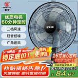 华生（Wahson）电风扇/台扇/低音风扇/16吋大风量家用办公电扇交流定频风扇 WS-A1603