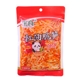 宝食红油脆笋320g 即食下饭菜开味雪菜即食小菜咸菜酱腌菜