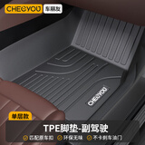 车丽友定制TPE汽车脚垫主驾驶单片全包围单个车内副驾驶/后排专用