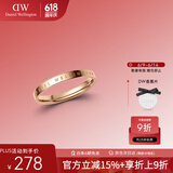 丹尼尔惠灵顿（DanielWellington）dw戒指女时尚首饰玫瑰金情侣戒指生日礼物送女友DW00400015