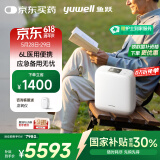 鱼跃(yuwell)医用便携制氧机户外吸氧旅游高原车载制氧机充电Spirit-6