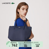 LACOSTE法国鳄鱼女包L1212系列大容量托特包手提单肩包|NF2037PO 141/墨蓝色