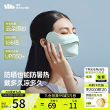蕉下（beneunder）凉感防晒口罩女全脸防晒面罩护脸基尼骑行口罩高颜值烟海蓝