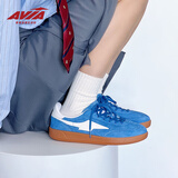 AVIA爱威亚2025新款经典板鞋男女复古（德训）鞋平底运动T头鞋 静谧蓝 43