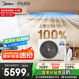 美的（Midea）3匹 酷省电 超一级能效家用中央空调风管机一拖一【行业领先APF4.62】KFR-75T2W/B3-KS(1)国家补贴
