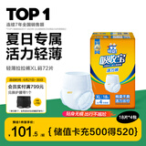 可靠（COCO）吸收宝夏季轻薄款拉拉裤XL72片 (臀围≥110cm) 成人内裤型纸尿裤