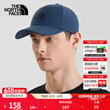 北面（The North Face）北面运动帽鸭舌帽中性款户外舒适遮阳25新品|4VSV 8K2/藏青色 OS/均码/57.8cm