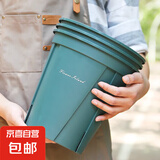 京东物流 青山盆控根盆新款透气树脂塑料花盆多肉月季大号花盆 控根3号（口径18cm）2个盆 配套托盘