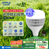 欧普（OPPLE）LED灯泡2级能效灯泡E27螺口商用摆摊大功率厂房工矿灯100瓦白光