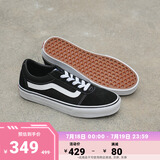 VANS范斯官方 Ward经典黑个性街头复古女鞋板鞋 黑色(女款) 36.5