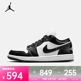 耐克（NIKE）AJ1女子运动鞋刺绣板鞋 AIR JORDAN 1 LOW DC0774-101 42