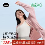 菇娘家防晒衣原纱冰丝透气女户外防紫外线轻薄女外套大码宽松防晒服