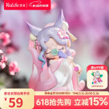 若来（Rolife）囡茜Nanci东方灵瑞盲盒摆件手办娃娃玩具女孩生日礼物 单盒