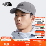 北面（The North Face）北面运动帽鸭舌帽中性款户外舒适遮阳25新品|4VSV SOU/深灰色 OS/均码/57.8cm