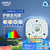 欧普（OPPLE）LED吸顶灯芯改造灯板圆形节能替换灯盘光源灯珠36瓦白光 全光谱