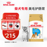 皇家狗粮 柴犬幼犬狗粮 犬粮 宠物中型犬 SIJ29 全价犬粮 2-10月 3KG