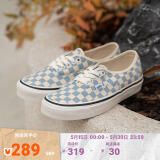 VANS范斯官方 Authentic 44 DX奶蓝棋盘格安纳海姆男女帆布鞋低帮 蓝白棋盘格 34.5