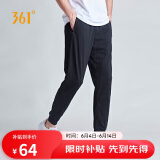 361°裤子夏季男休闲运动裤跑步宽松健身九分裤束脚裤551924723-1