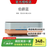 友茗堂 电陶炉茶炉家用煮茶炉烧水炉 铁壶迷你不挑壶光波电磁炉电炉大功率小型超薄围炉煮茶炉 【焕新升级】伯爵蓝