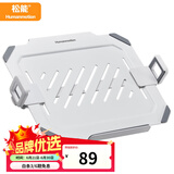 松能【赠品清洁剂】显示器配件笔记本支架托盘配件 斜边桌夹配件 桌面安装防护卫士 夹卓穿孔皆适 ZP-29W 白笔记本/平板配件