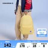 Converse双肩背包中学生书包青少年秋季新款大容量电脑包 鹅蛋黄 M【43*30*11cm 约14.2L】