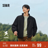 森马（Semir）夹克男冬抗静电外套摇粒绒情侣上衣109724108203