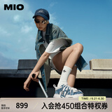MIO宋亚轩李昀锐同款米奥小白休闲鞋厚底板鞋运动情侣溶解女鞋老爹鞋 蓝/白色 （宋亚轩同款） 42