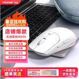 方正（Founder）无线双模鼠标 人体工学设计 2.4G无线蓝牙 光学鼠标 适用于笔记本台式一体机【白色】 