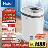 海尔（haier）除湿机/抽湿机  家用除湿机轻音吸湿器干衣净化抽湿器去湿防潮干燥机地下室别墅专用大面积除湿 40L/天 整屋除湿【适用120-160㎡】