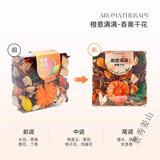 景秀姜山车载干花香包TheGreenParty香薰摆件香料花瓣装饰车酒店室内卧室 橙色(新老包装随机发货) 干花包