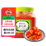 富爸爸萝卜块 1050g/瓶  韩式泡菜手工制作传统酸脆萝卜下饭菜 