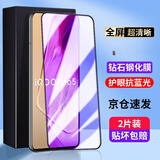 菲科斯 【秒贴无尘仓】适用vivo iQOO Neo5钢化膜防窥膜手机膜抗蓝光全屏覆盖高清镜头膜保护 neo5/5S【全屏*护眼抗蓝光】无神器*2片装