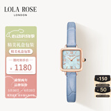LOLA ROSE罗拉玫瑰小方表手表女士女节日礼物送女友生日礼物女