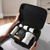 Mongdio双阀摩卡壶套装煮咖啡壶小型便携手磨咖啡机户外手冲咖啡壶套装